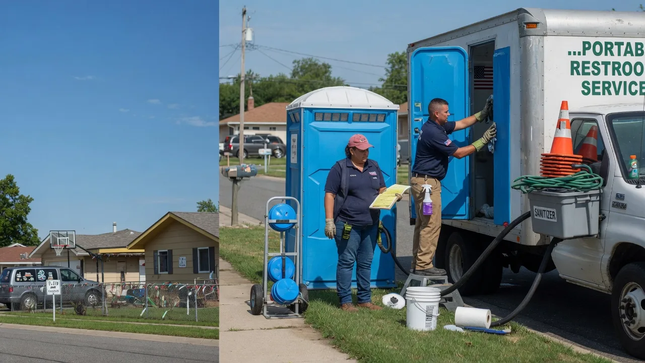 Portable Toilet Rental in Spivey, KS near me